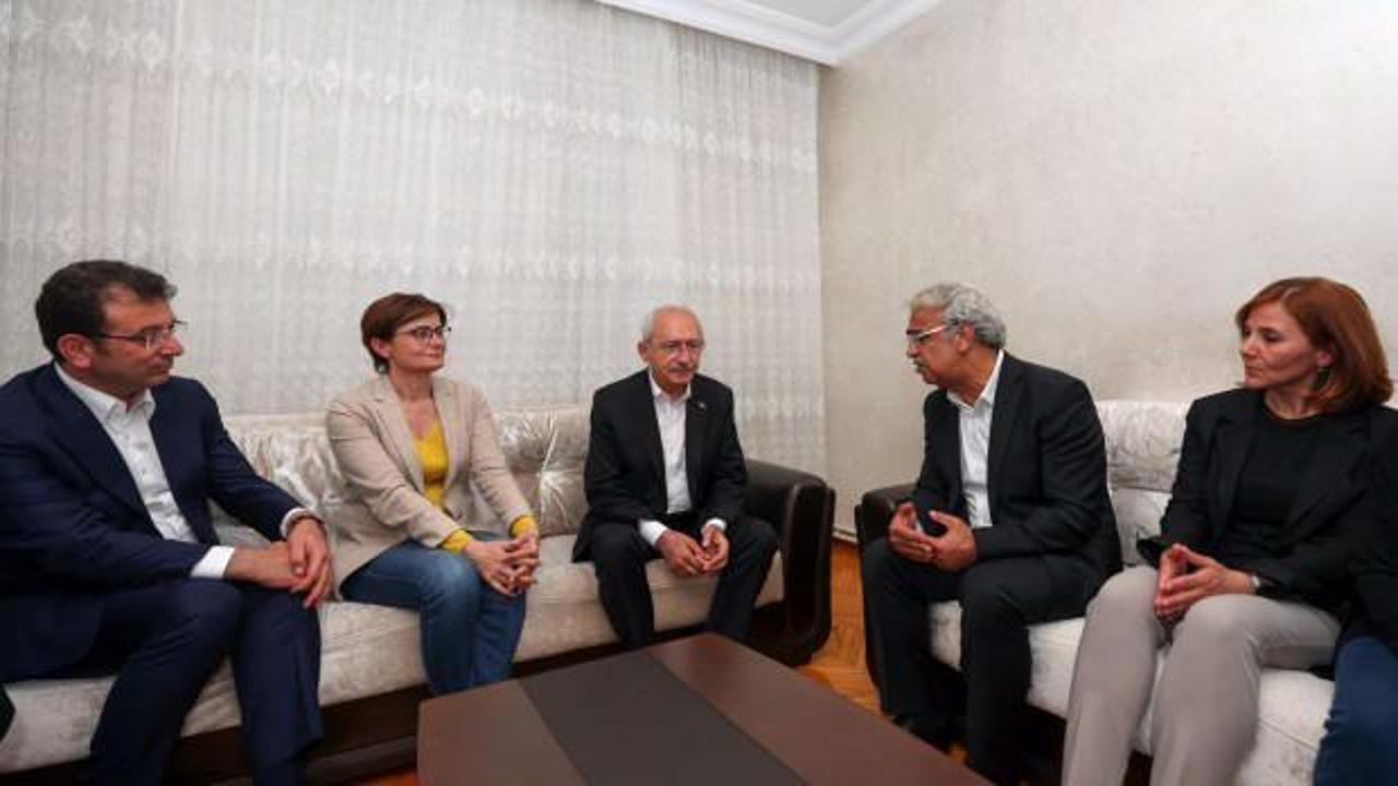 Kılıçdaroğlu'ndan HDP'li Sancar'a ziyaret: İmamoğlu ve Kaftancıoğlu da katıldı