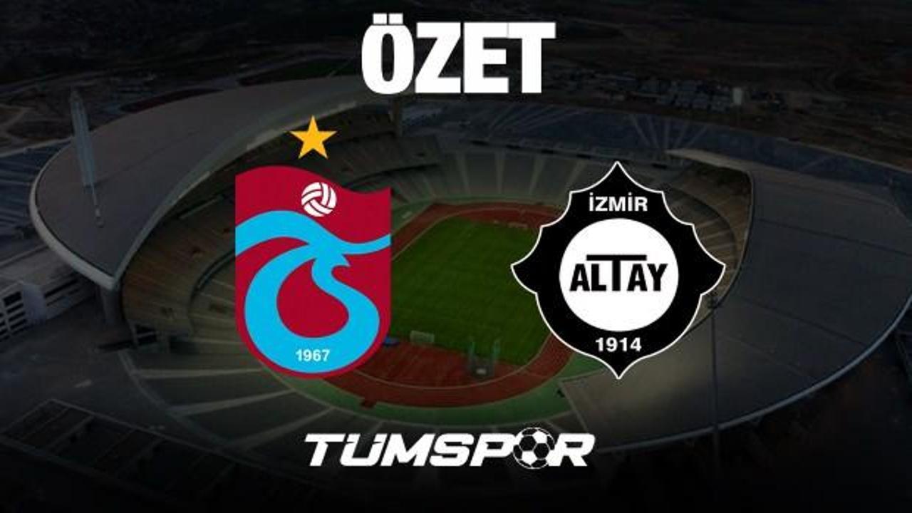 MAÇ ÖZETİ | Trabzonspor 2-1 Altay