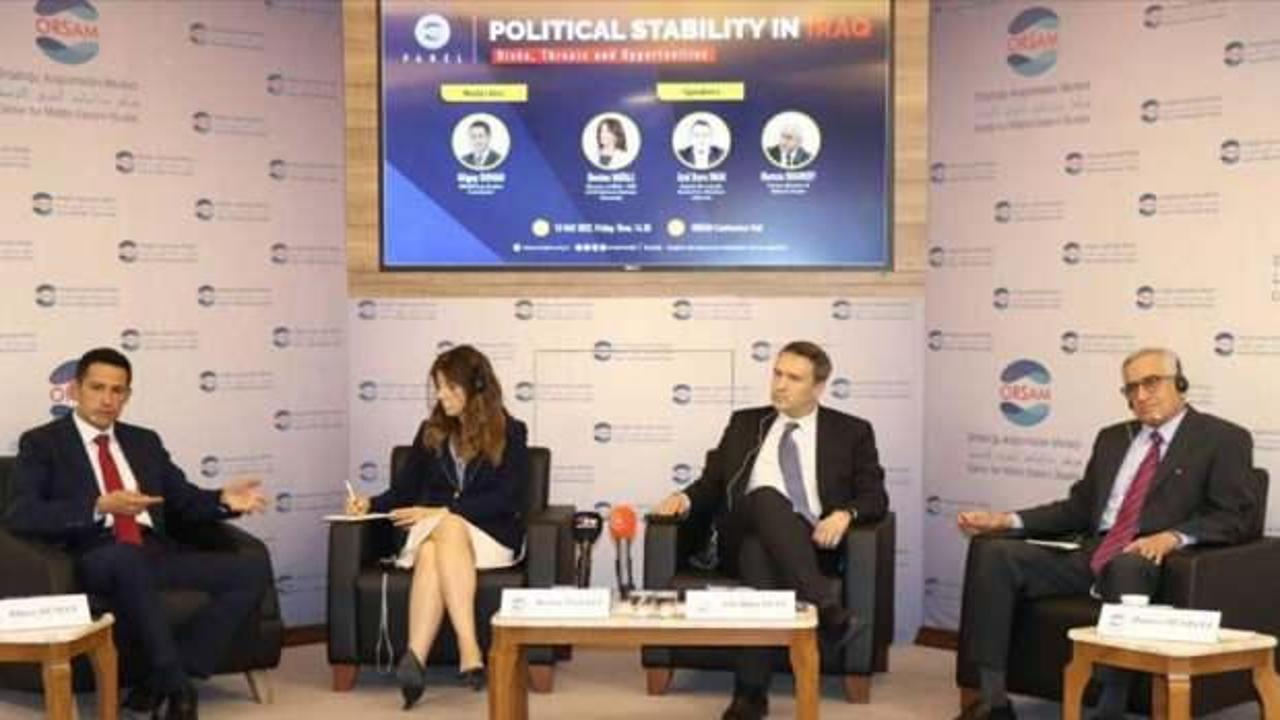 ORSAM 'Irak'ta Siyasi İstikrar: Riskler, Tehditler ve Fırsatlar' paneli düzenledi