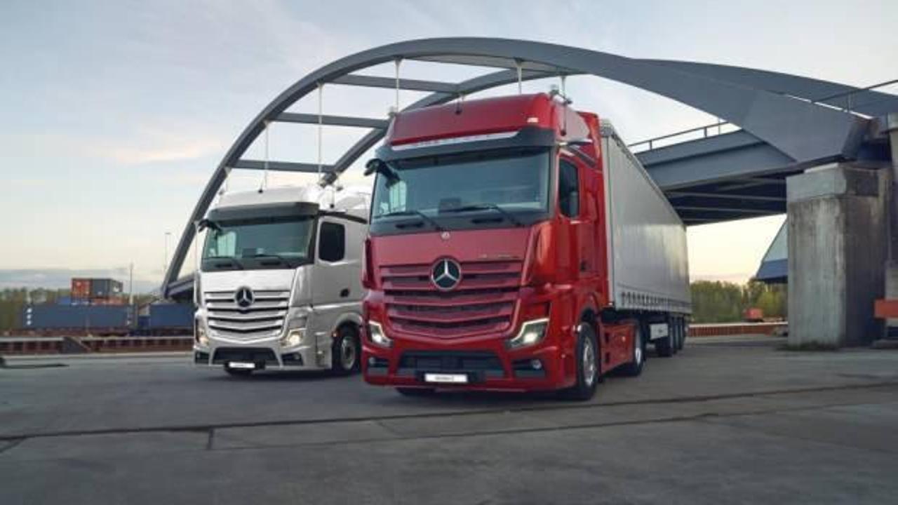 Mercedes-Benz kamyonlar en çok Almanya'ya ihraç edildi