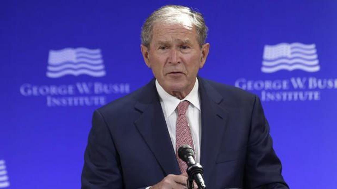 Bush'un Irak gafı gündem oldu: Salonda derin sessizlik