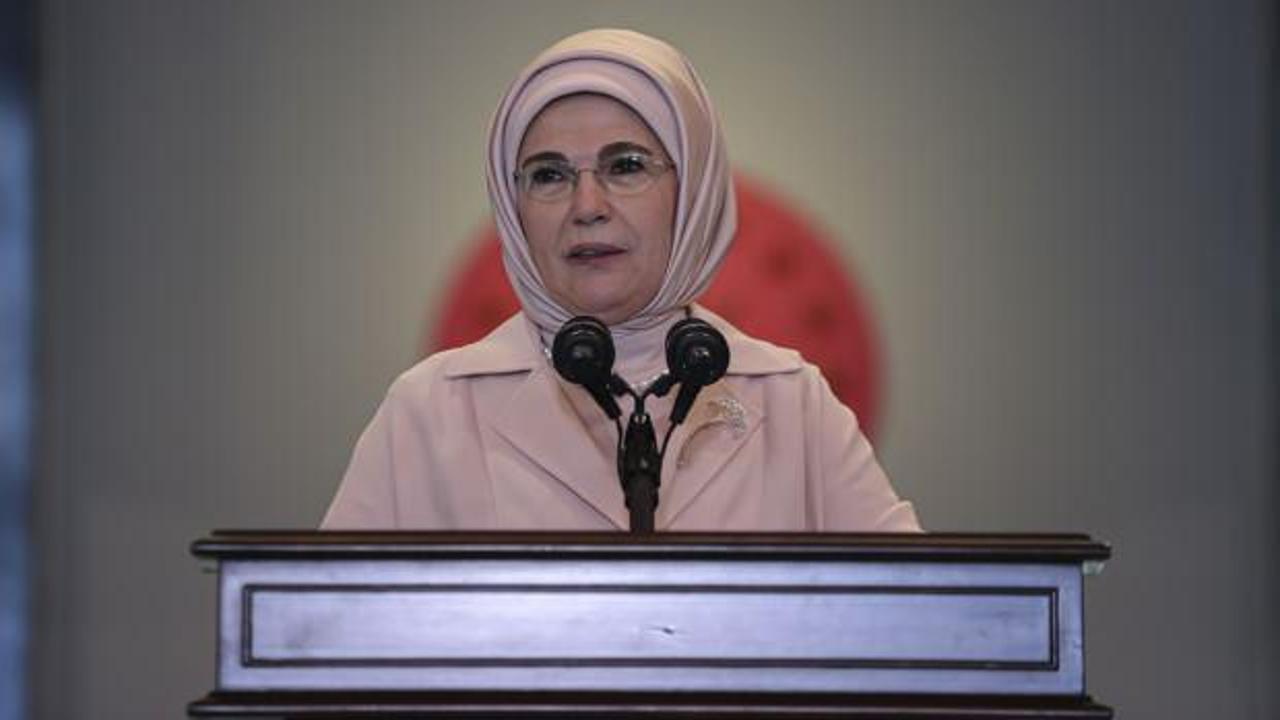 Emine Erdoğan'dan hayatını kaybeden 3 gen&ccedil; i&ccedil;in taziye mesajı