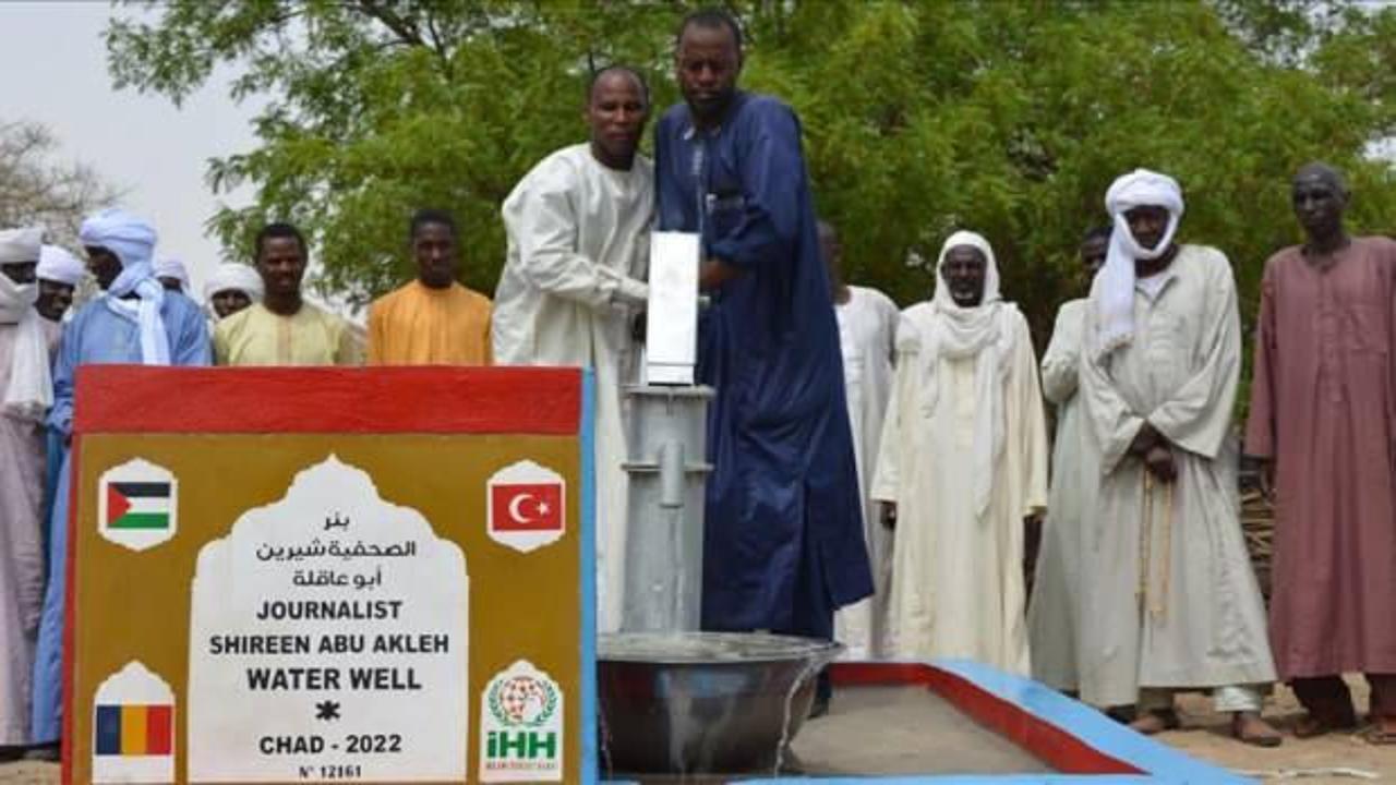 İHH, Şirin Ebu Akile adına Çad'da su kuyusu açtı
