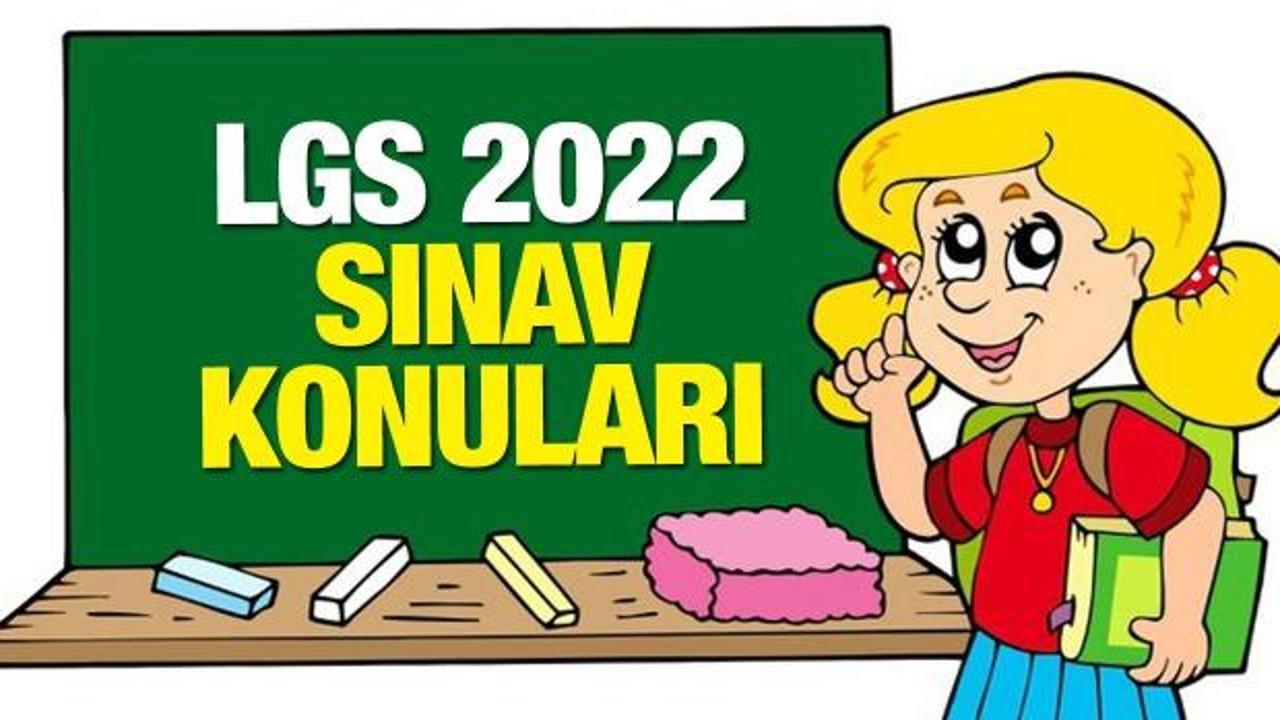 LGS 2022 sınavında çıkacak konular! Dersler, soru dağılımı ve soru sayısı