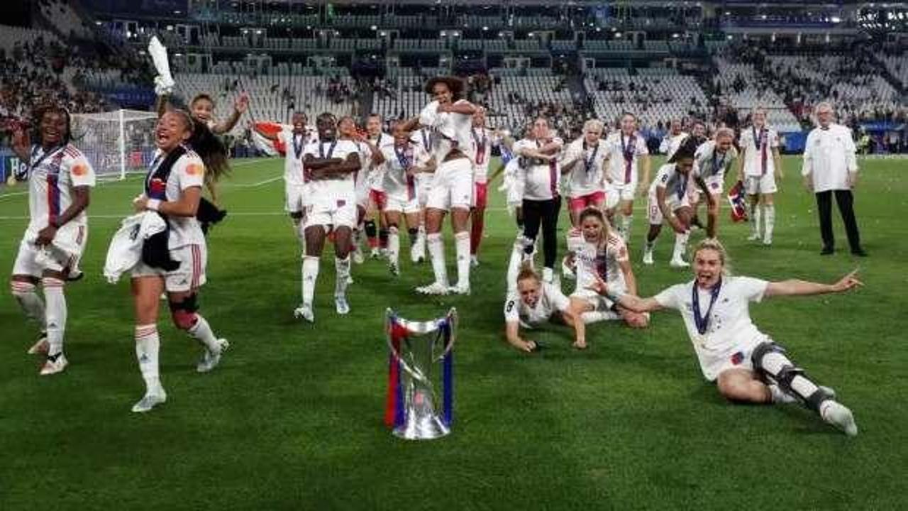 Lyon 8. kez Şampiyonlar Ligi şampiyonu