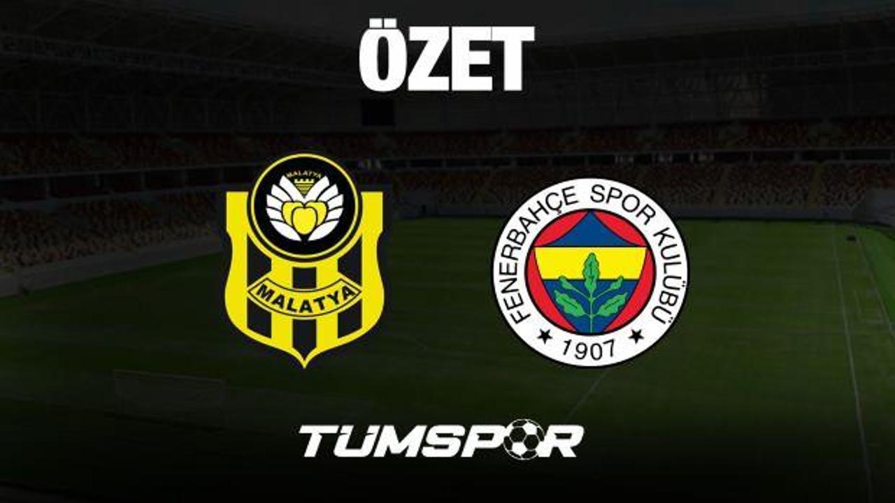 MAÇ ÖZETİ | Yeni Malatyaspor 0-5 Fenerbahçe 