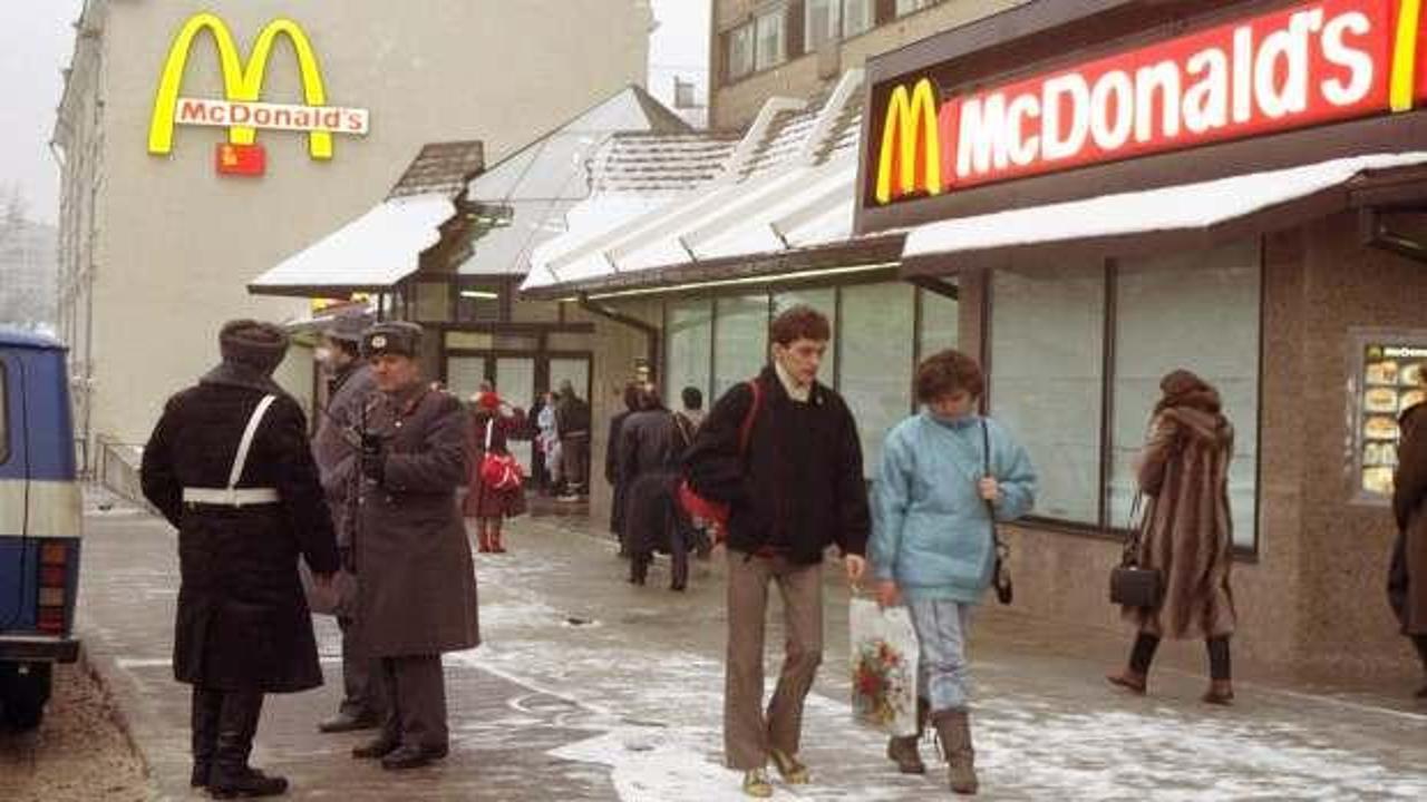 McDonald's Rusya'dan çıkma kararı aldı
