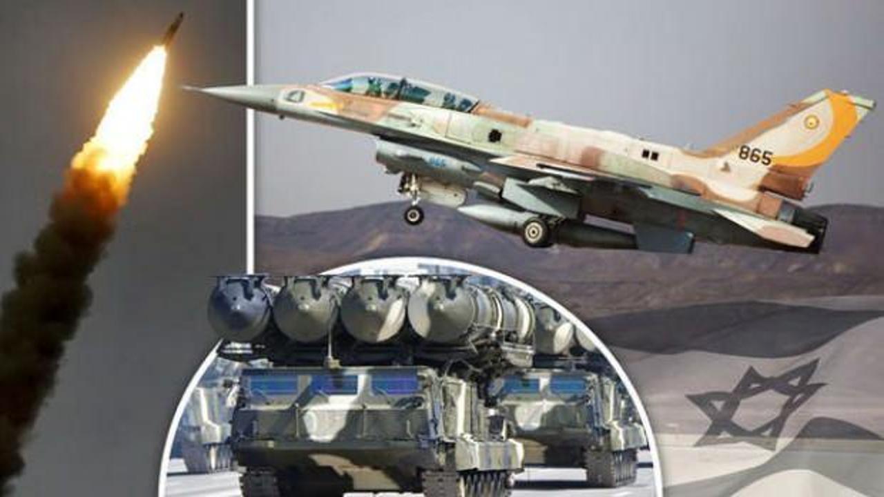 Rus S-300'ü, İsrail jetlerine füze ateşledi