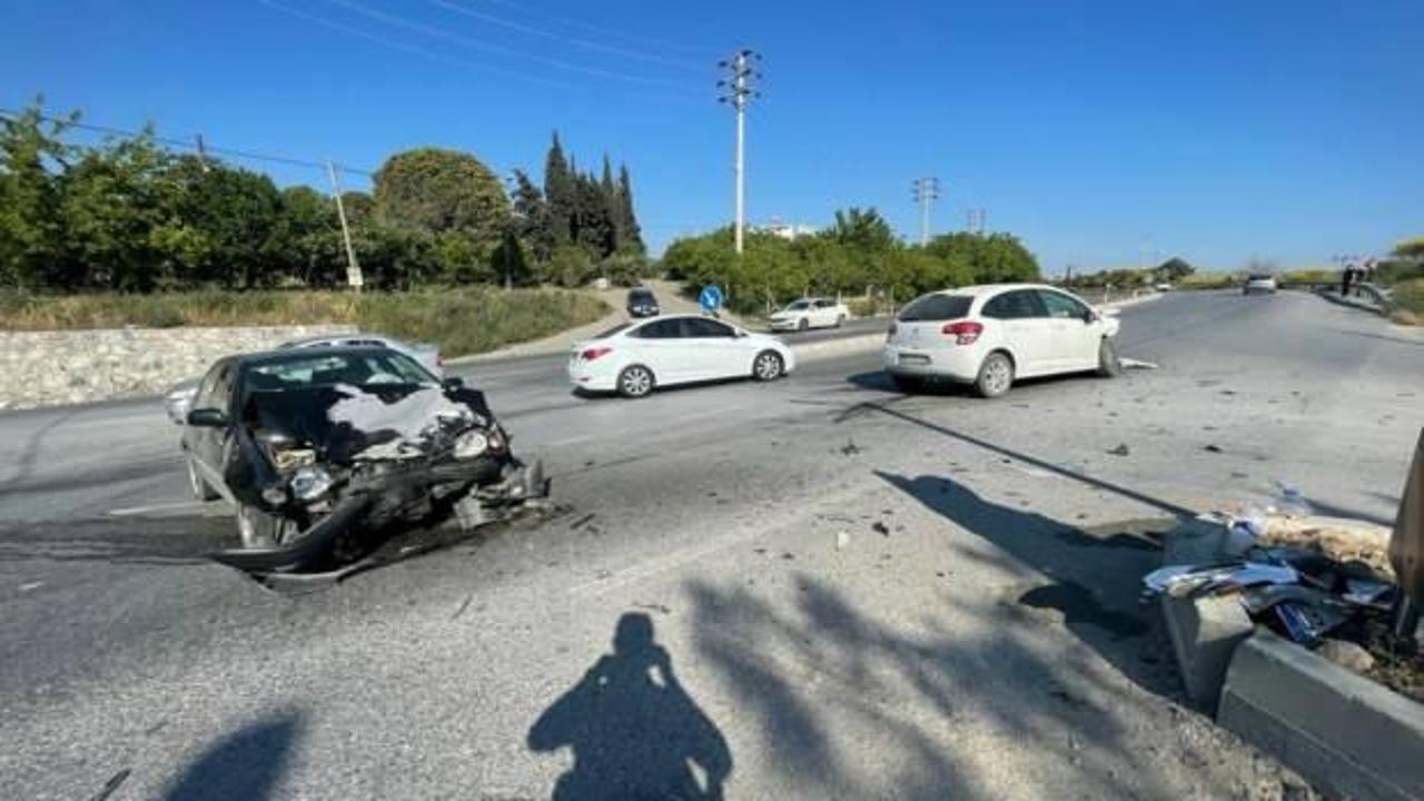 Söke'de trafik kazası: 2 yaralı