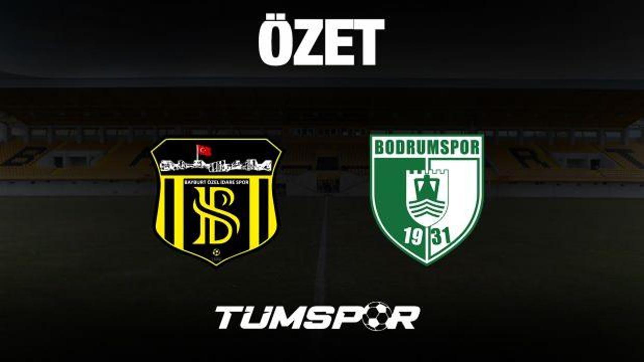 MAÇ ÖZETİ | Bayburt Özel İdare 0-3 Bodrumspor 