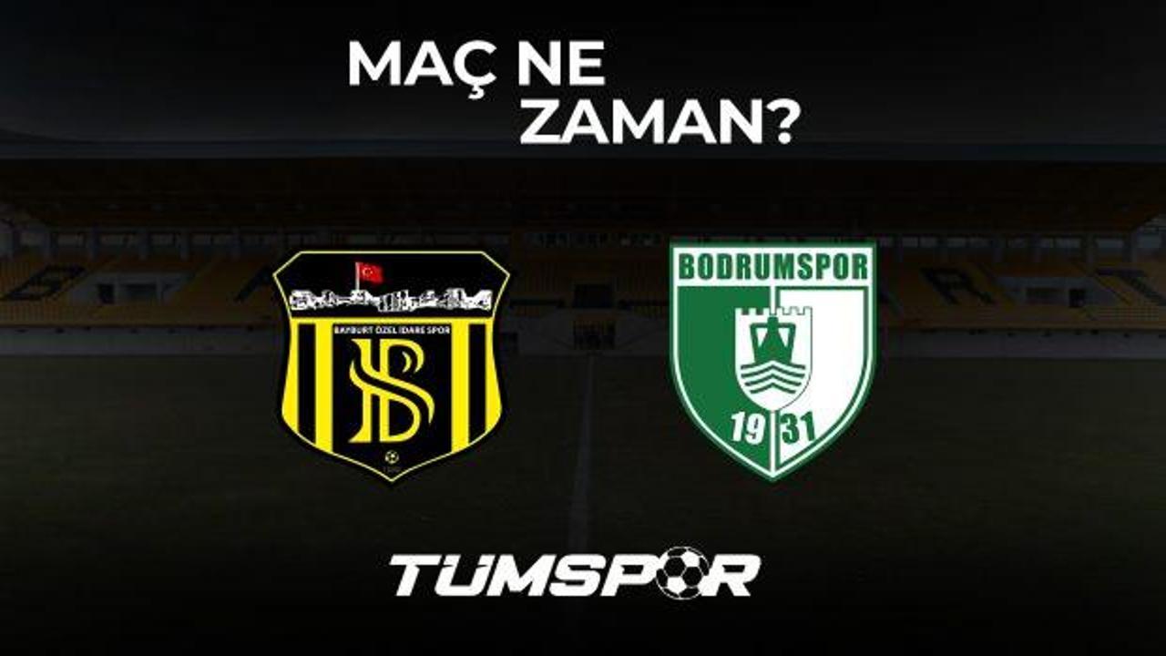 Bayburt Özel İdarespor Bodrumspor maçı ne zaman, saat kaçta ve hangi kanalda? TFF 2. Lig Play-Off...