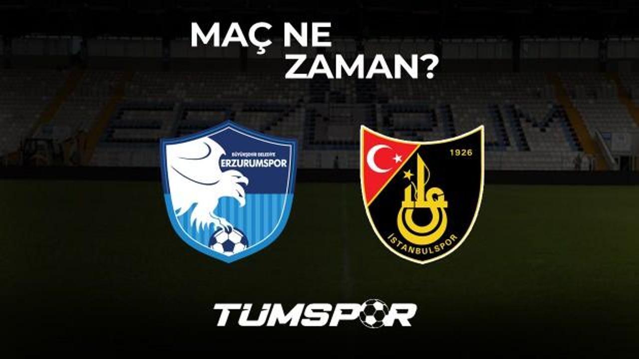 İstanbulspor BB Erzurumspor TFF 1. Lig Play-Off RÖVANŞ maçı ne zaman? 