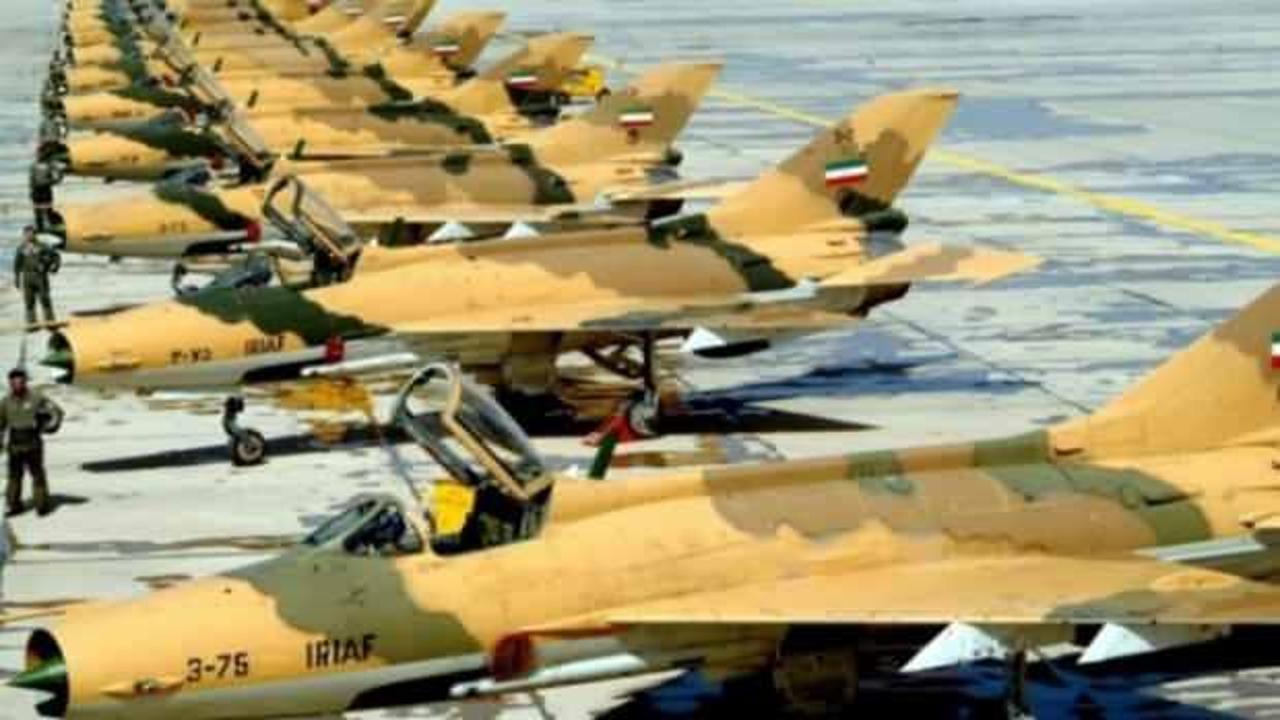 İran'da F7 savaş uçağı düştü