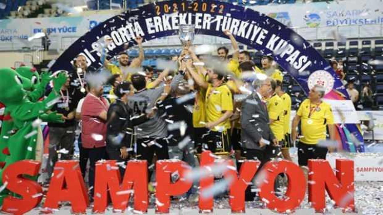Kupada şampiyon Beykoz Belediyespor