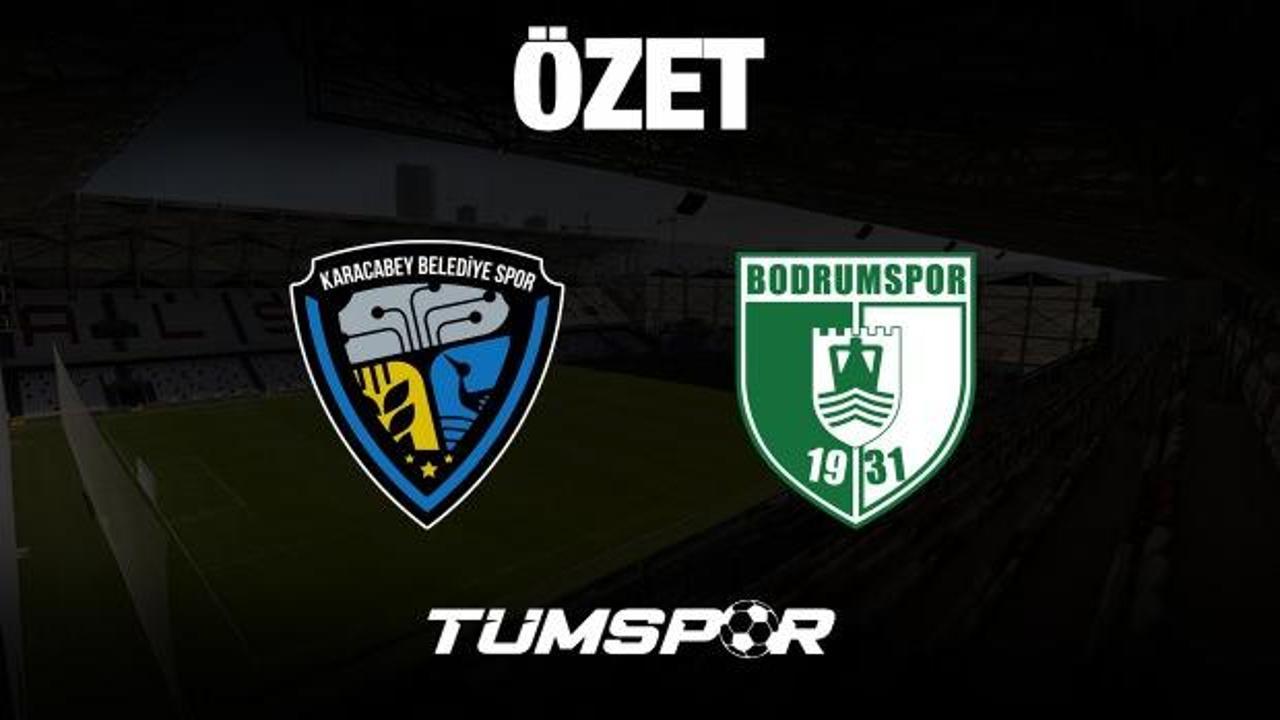 MAÇ ÖZETİ İZLE | Karacabey Belediyespor 0-3 Bodrumspor (TFF 2. Lig Play-Off Finali)