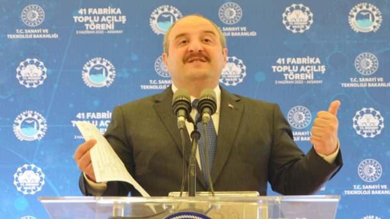 Bakan Varank, Aksaray&rsquo;da 41 fabrikanın a&ccedil;ılışını ger&ccedil;ekleştirdi