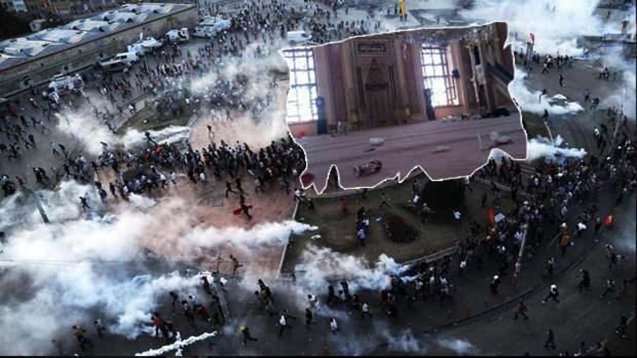 Gezi Parkı'nda camideki haçlılar her şeyi ele verdi! Sen hala anlamadın mı?