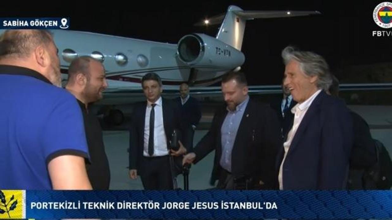 Jorge Jesus Fenerbah&ccedil;e i&ccedil;in İstanbul'da!