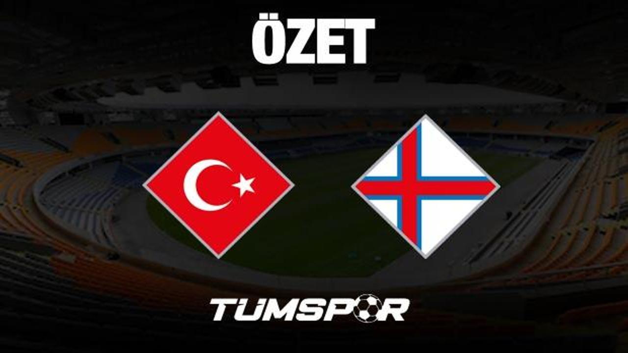 MAÇ ÖZETİ | Türkiye 4-0 Faroe Adaları (Goller, UEFA Uluslar Ligi)