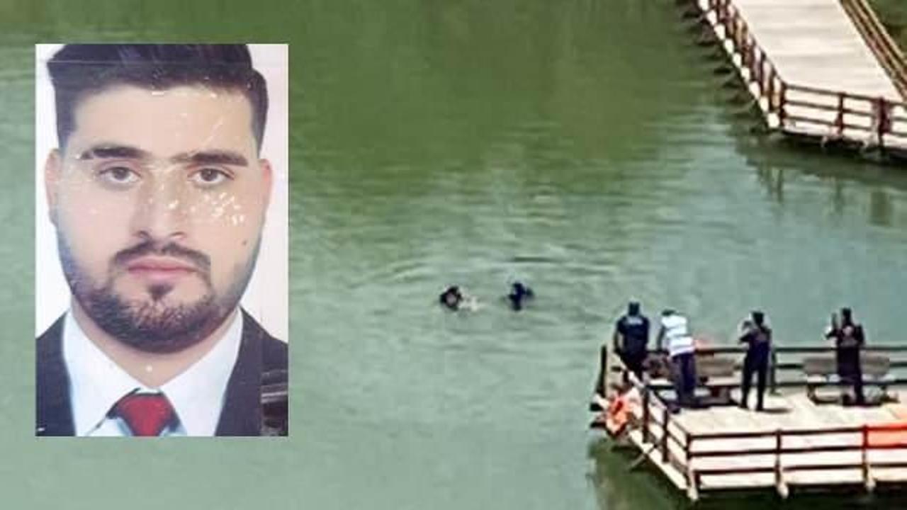 Serinlemek i&ccedil;in girdiği baraj g&ouml;l&uuml;nde can verdi... Son g&ouml;r&uuml;nt&uuml;s&uuml; kamerada