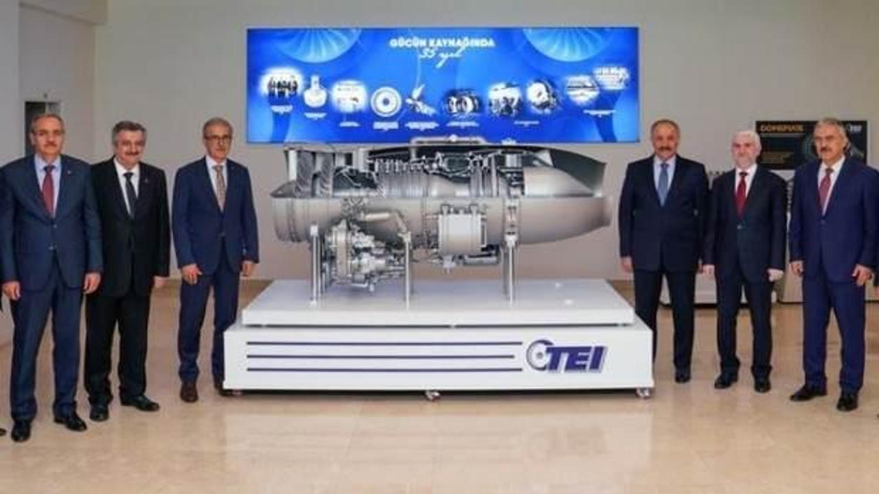 TEI-TF6000 Turbofan Motoru görücüye çıktı
