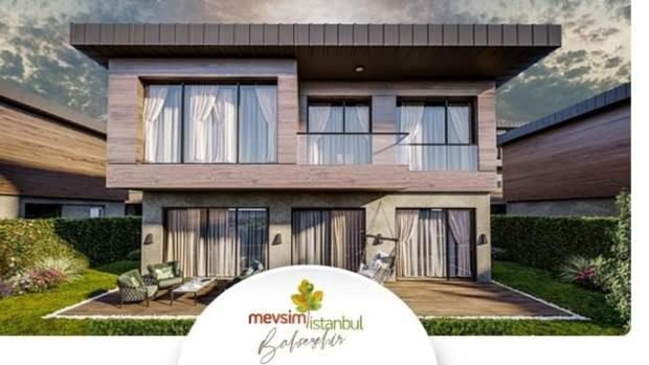 Bahçeşehir'e yeni müstakil villa projesi