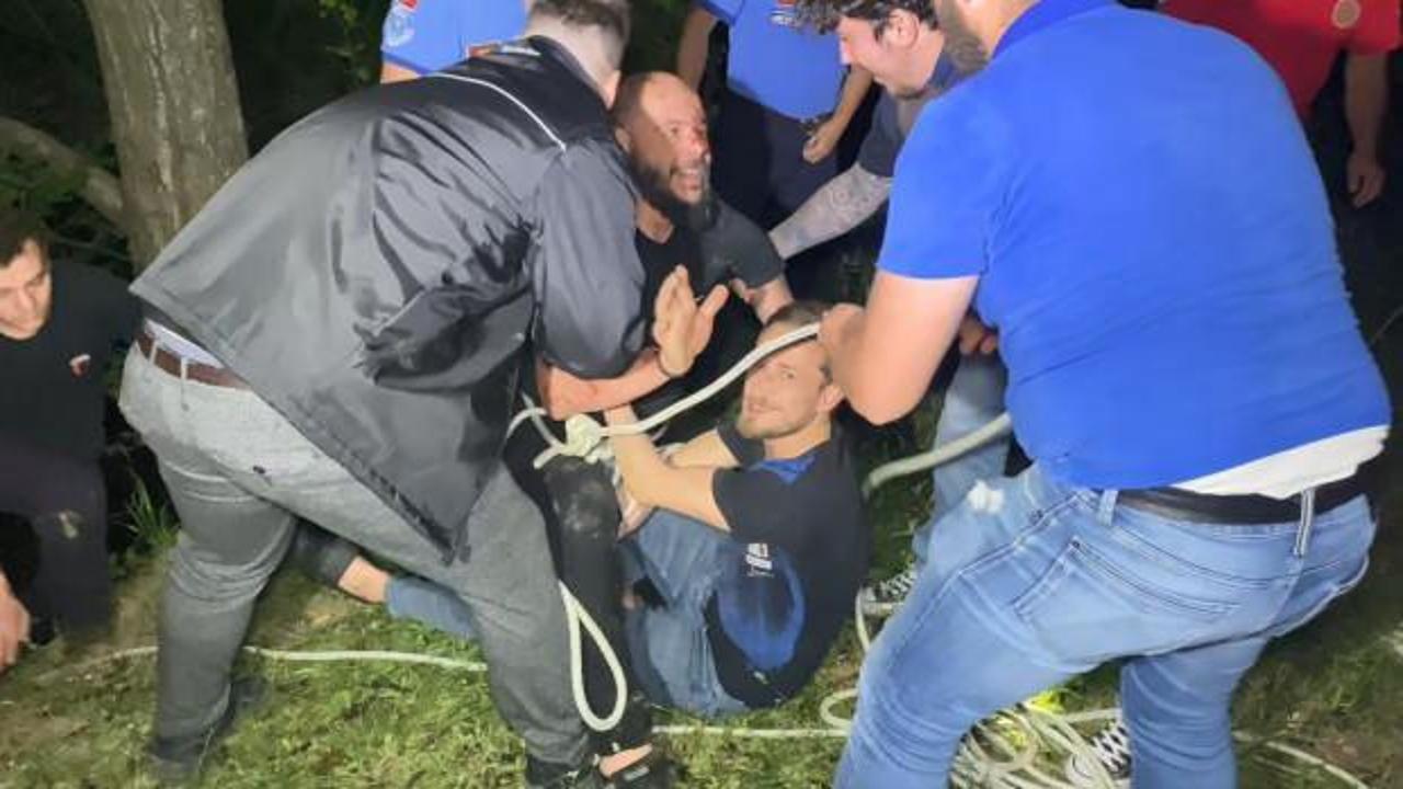 Dengesini kaybetti, 10 metre yükseklikten düştü