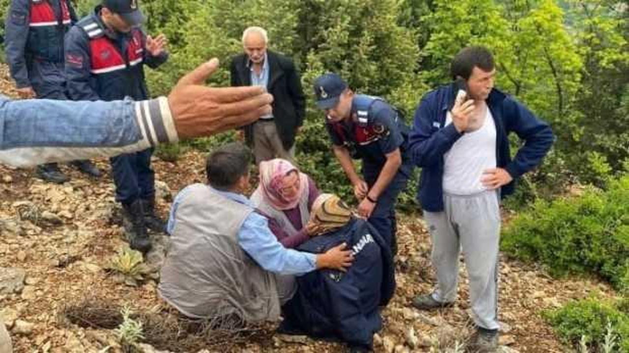 Bursa'da ormanda kaybolan kadın 72 saat sonra bulundu
