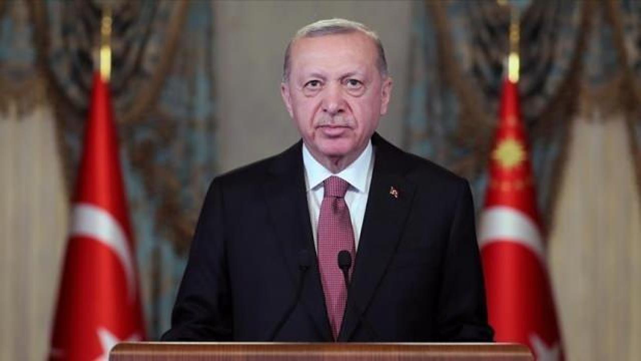 Cumhurbaşkanı Erdoğan Türk Kızılayın kuruluş yıl dönümünü kutladı