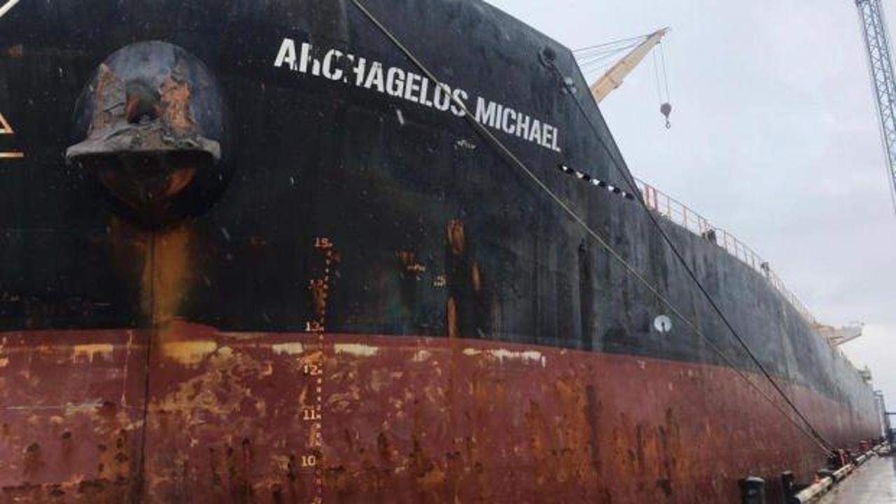 Denizi kirleten gemiye 4 milyon 315 bin lira ceza kesildi 