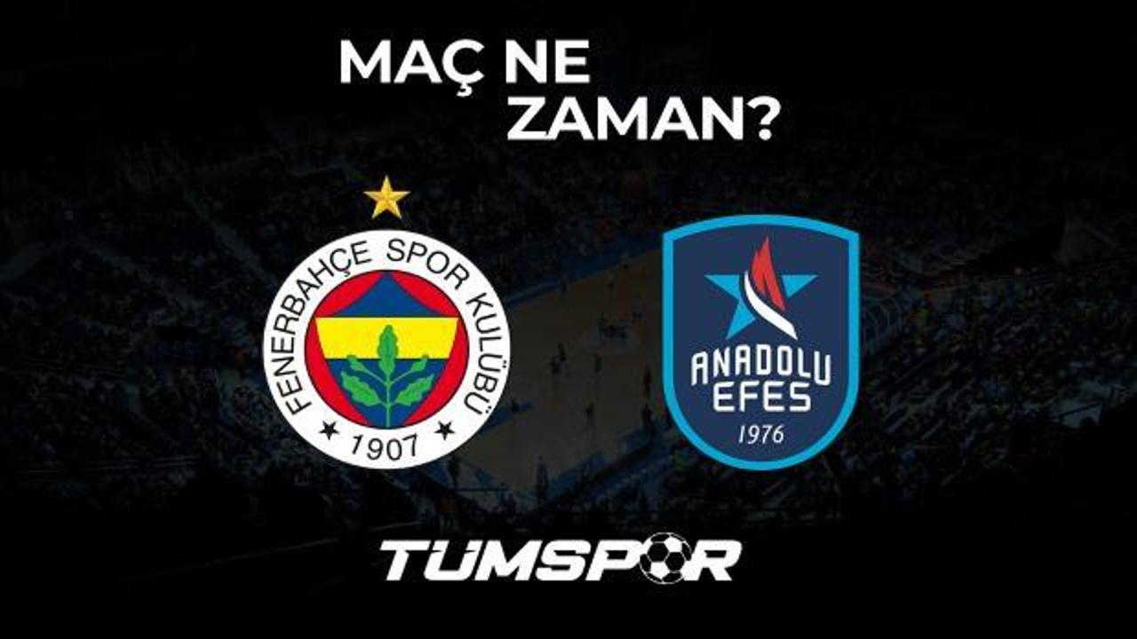 Fenerbahçe Beko Anadolu Efes 2. maç ne zaman? Basketbol Süper Ligi Play-Off finali...