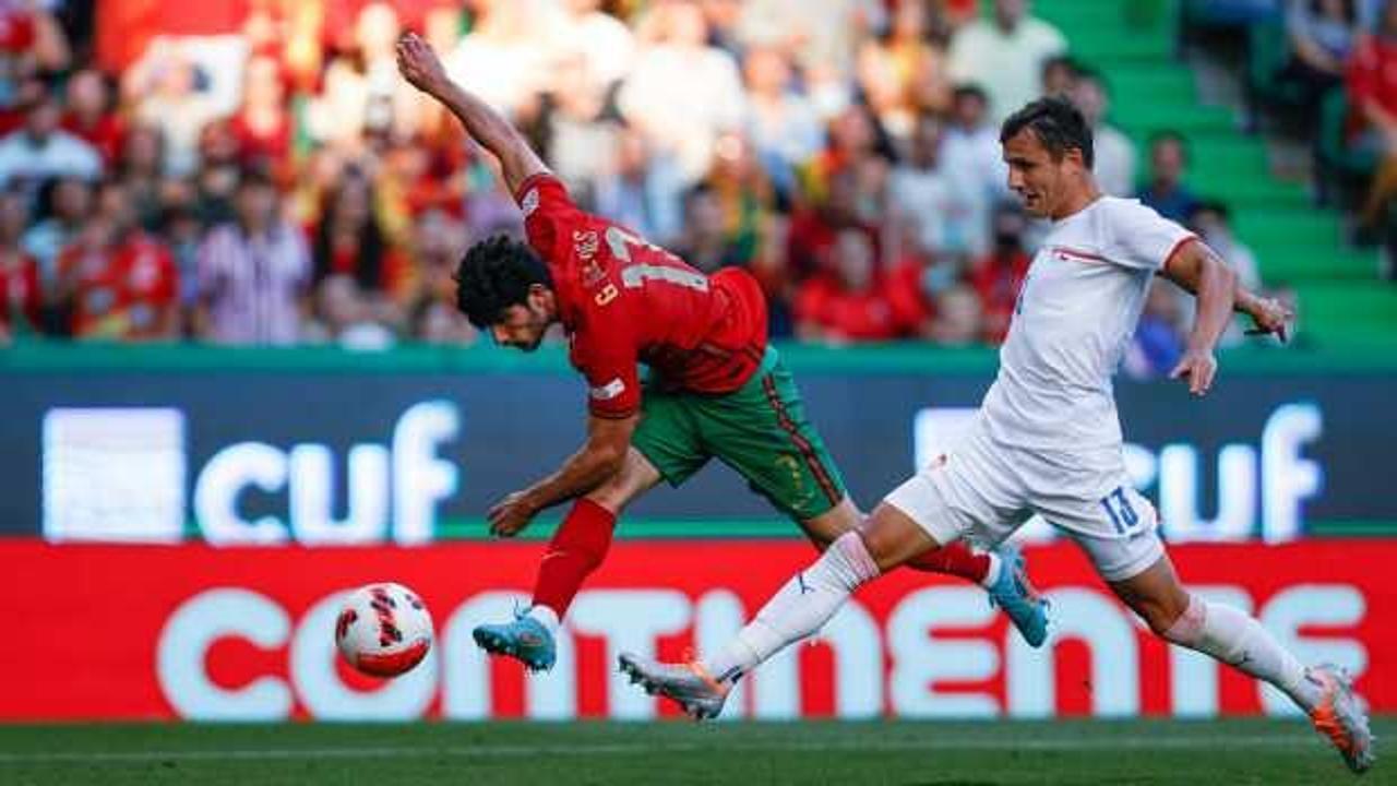 Portekiz, Çekya'yı 2 golle geçti!