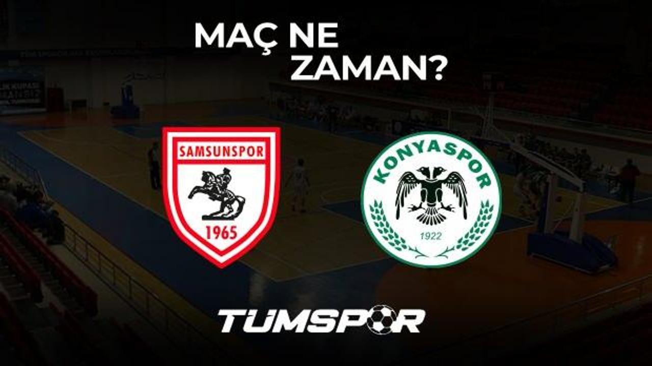 Konyaspor Samsunspor Play-Off final maçı ne zaman, saat kaçta ve hangi kanalda? Basketbol 1. Ligi...