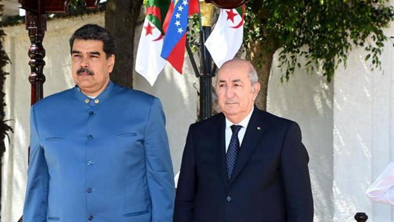Venezuela Devlet Başkanı Maduro, Cezayir'de