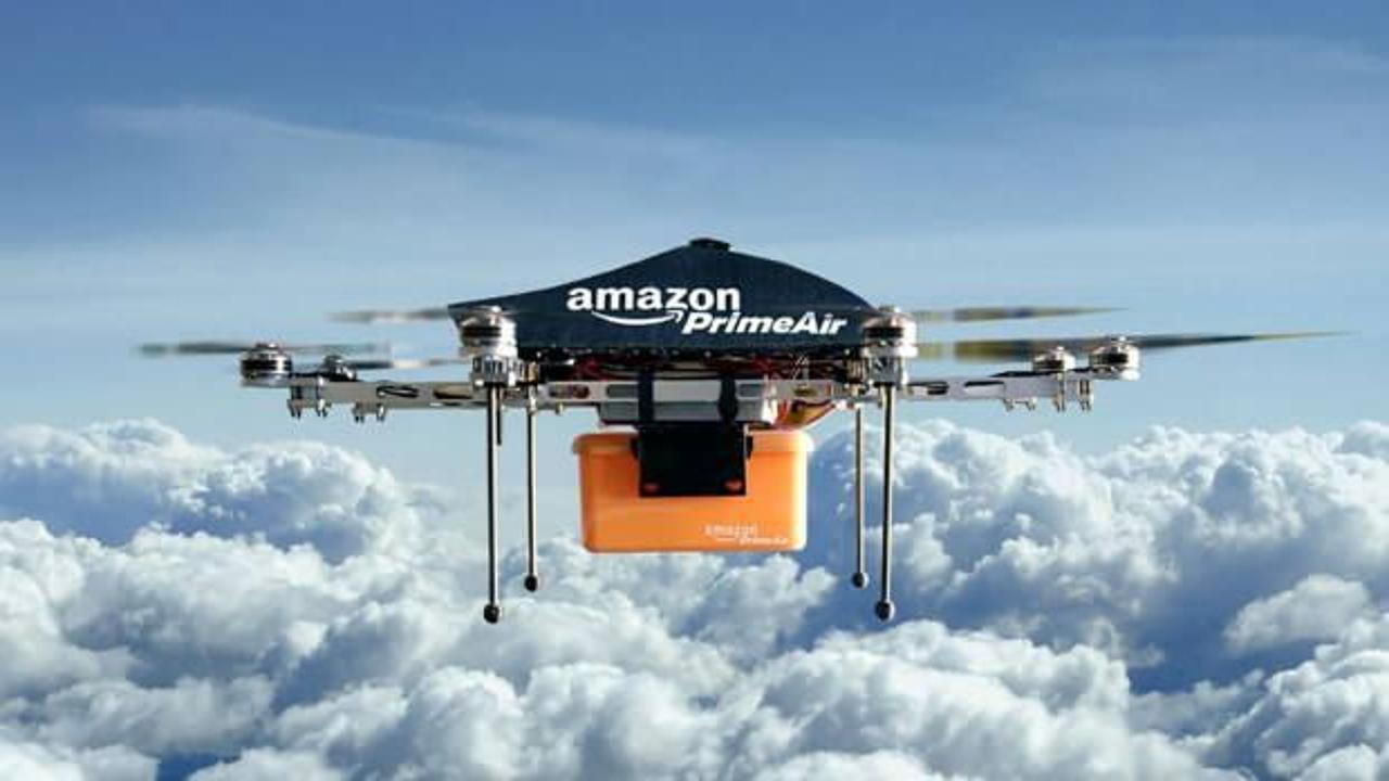 Amazon drone ile sipariş teslimatına başlıyor