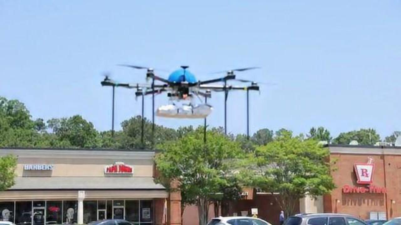 Dünyaca ünlü restoran zinciri siparişlerini drone ile teslim edecek