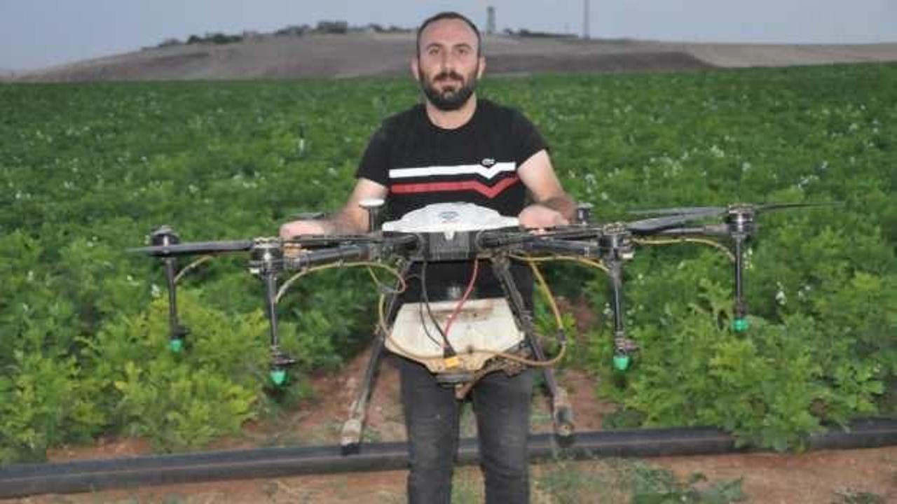 İlaçlamada drone devri! Milyonluk tasarruf sağlandı