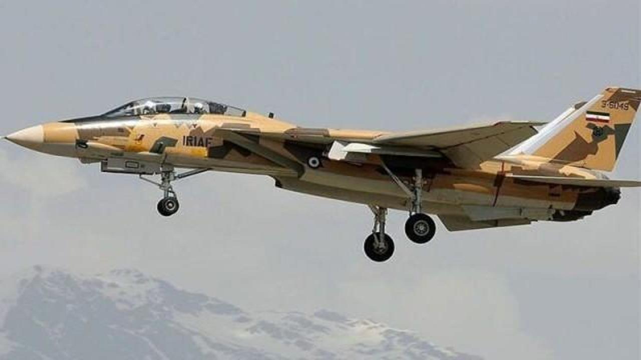 İran'da F-14 savaş u&ccedil;ağı d&uuml;şt&uuml; 
