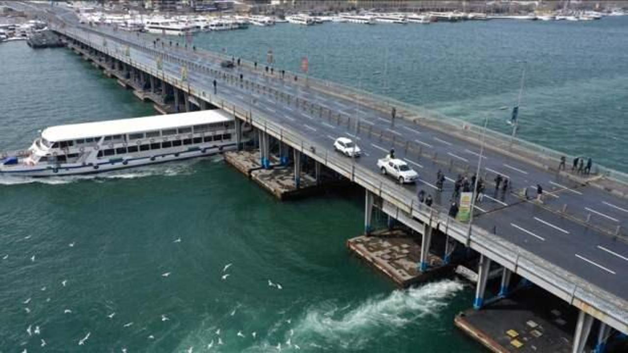 İstanbul'daki Atatürk Köprüsü 4 saat araç ve yaya trafiğine kapatıldı