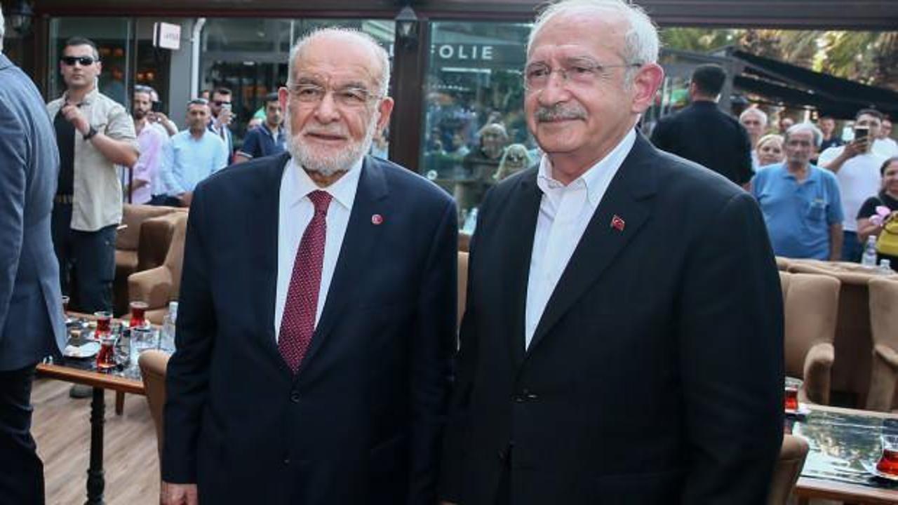 Kılıçdaroğlu ile Karamollaoğlu İzmir'de buluştu