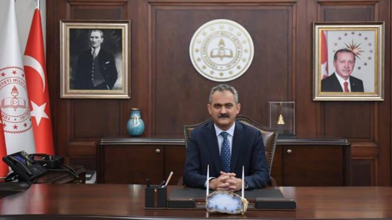 Milli Eğitim Bakanı &Ouml;zer'den eğitim &ouml;ğretim yılı d&ouml;nem sonu mesajı