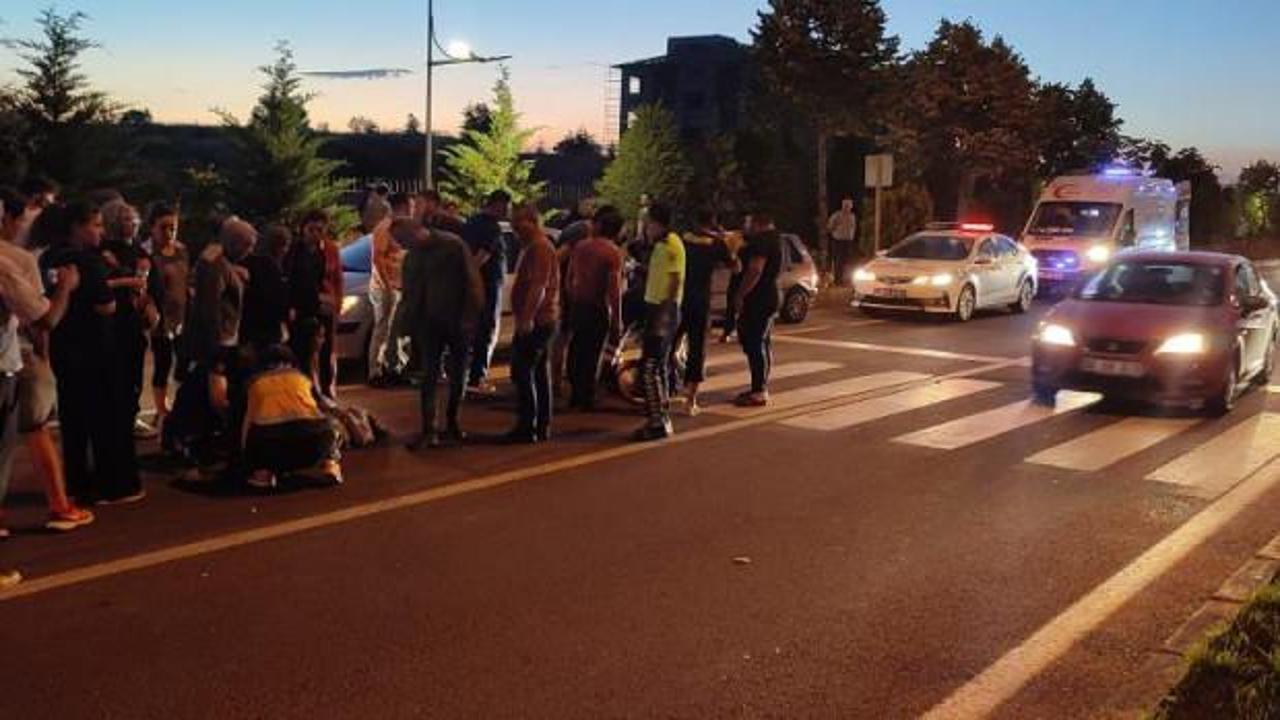 Nevşehir’de motosiklet ile bisikletler çarpıştı: 3 yaralı