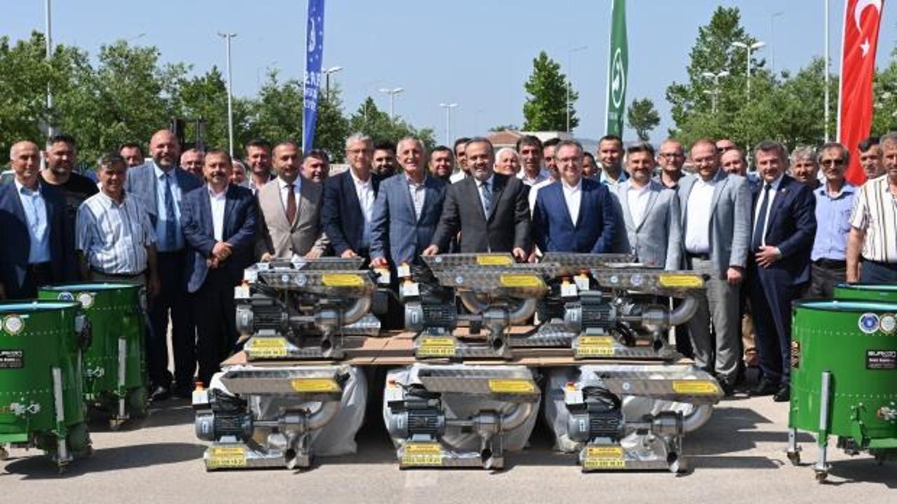 Bursa B&uuml;y&uuml;kşehir'den tarıma dev destek