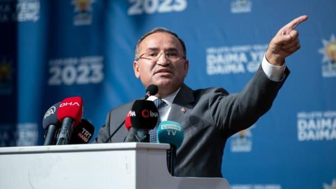 Bekir Bozdağ'dan seçim açıklaması! Adayımız Recep Tayyip Erdoğan'dır