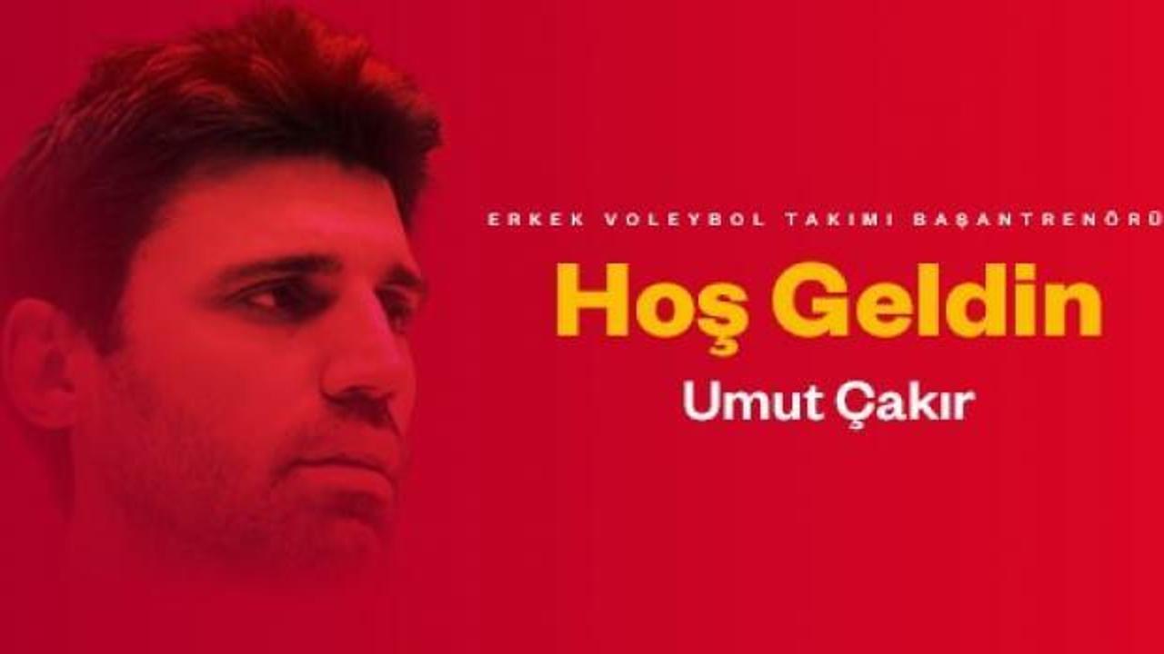 Galatasaray Erkek Voleybol Takımı Umut &Ccedil;akır'a emanet!