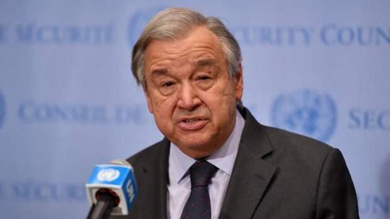 Guterres: Dünyamız ülke içi yerinden edilme kriziyle karşı karşıya