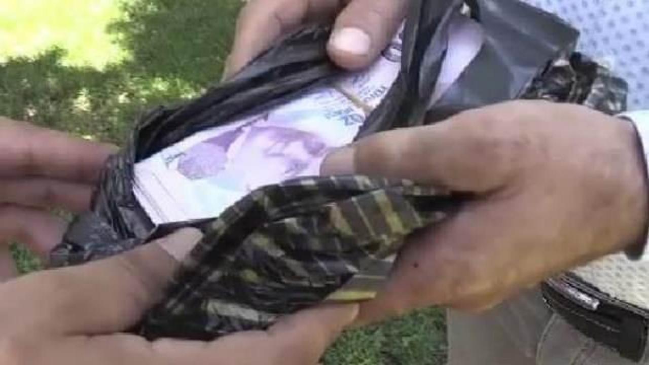 Kaldırımda unuttuğu 120 bin lirayı uzman çavuş buldu