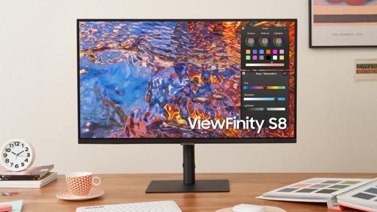 Samsung, yeni monitörü ViewFinity S8'i duyurdu