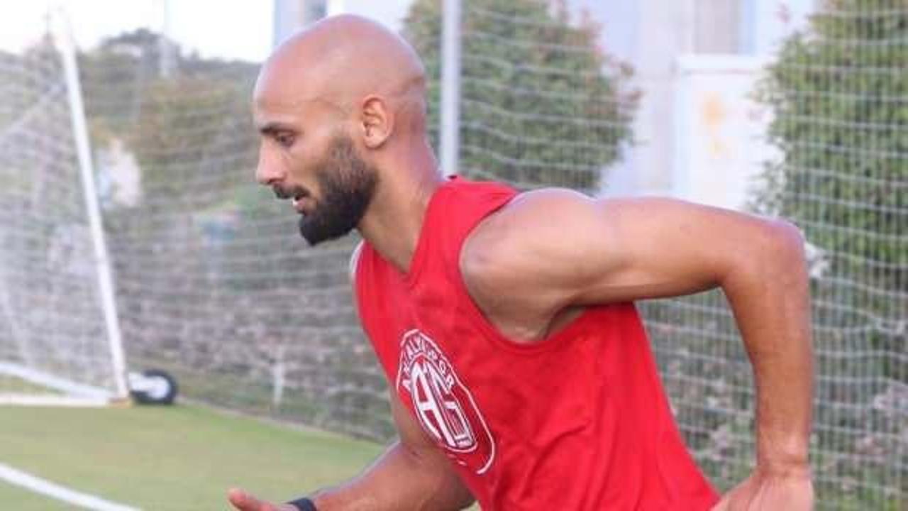 Antalyaspor'da Ömer Toprak ilk antrenmanına çıktı