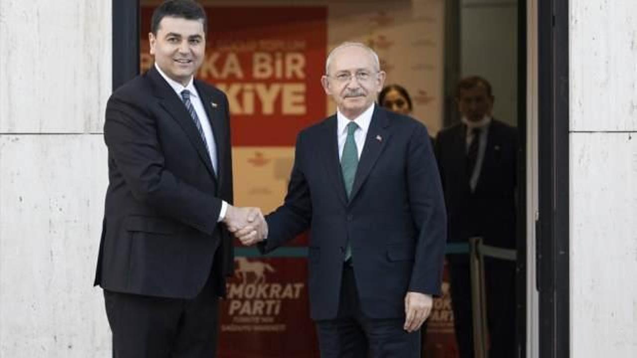 Demokrat Parti lideri Uysal'dan Kılıçdaroğlu'nun adaylığına destek